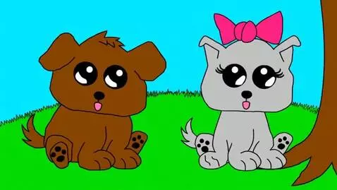 AI Video from prompt: Poochee And Pansy Finger Family song