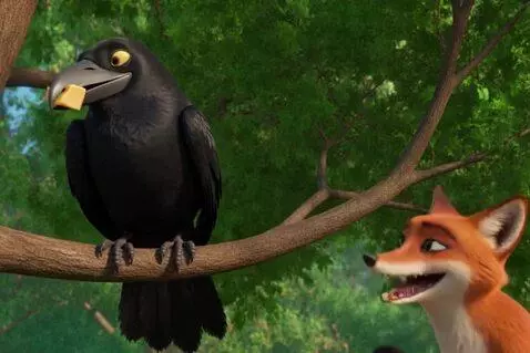 AI Video from prompt: A 3D Pixar style cartoon story in Bengali.   Sce