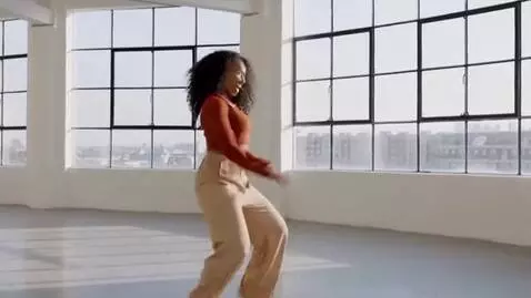 AI Video from prompt: girl with beautiful hot  huge  dancing