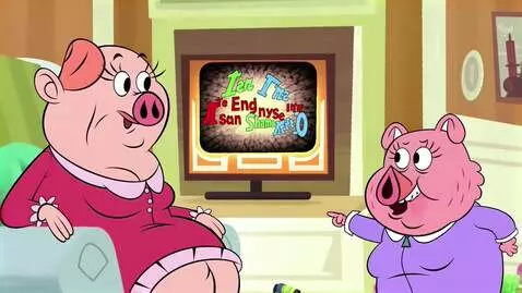 AI Video from prompt: Peppa pig say ugh! Leo the wildLife ranger for b