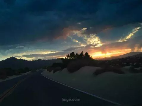 AI Video from prompt: the camera is focused on the road, it is mounted