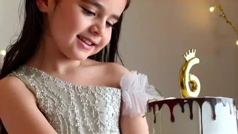 AI Video from prompt: Create a beautiful birthday video for a little g