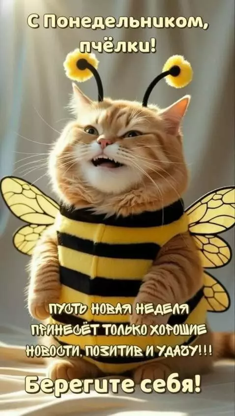 AI Video from prompt: The Cat smiles, flaps its winds and sends a kiss
