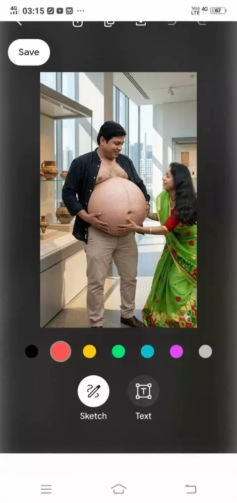 AI Video from prompt: Create a video where this lady suddenly shakes t