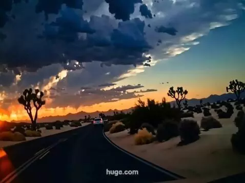 AI Video from prompt: AI Video from prompt: Joshua Tree landscape, the