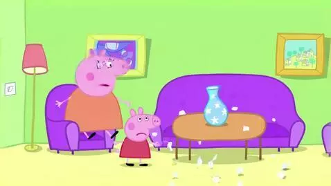 AI Video from prompt: *Sing Style* The Pig with An Red Shirt is playin