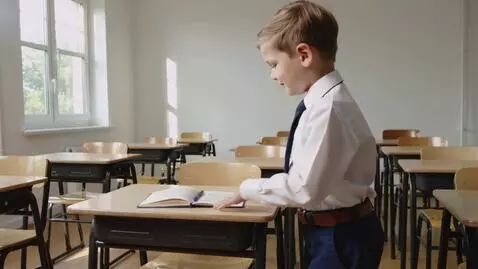 AI Video from prompt: Create a 30-second video on "How to sit at a des