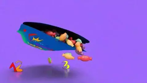 AI Video from prompt: Meowl eats Katwomeal 123 Numbercats 10 the king 