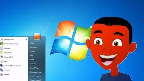 AI Video from prompt: Boy says yay windows 7  windows 7 windows 7 wind
