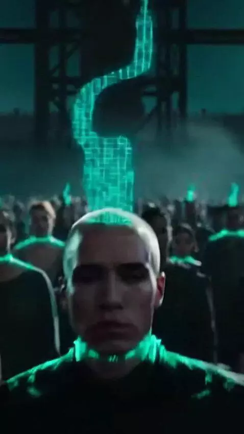 AI Video from prompt: Cinematic, high-energy promotional video for a f