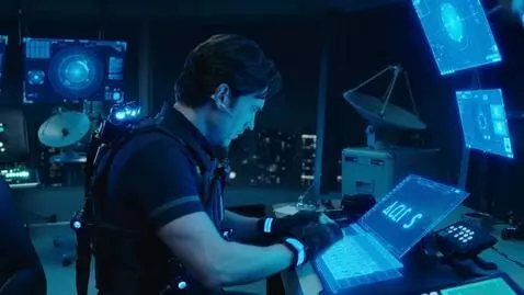 AI Video from prompt: In the year 2145, all communication suddenly sto
