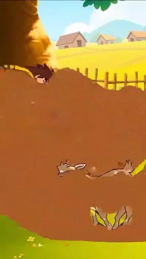 AI Video from prompt: Create a high-quality 2D cartoon animation, colo