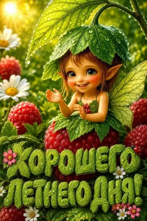 AI Video from prompt: Flowers and berries are in motion ,and the Girl 