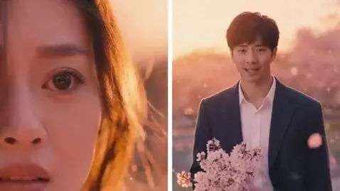 AI Video from prompt: I. Theme Long-separated lovers rekindle their lo