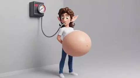 AI Video from prompt: Logan's(The Young Adult Male Elf)Belly Even More