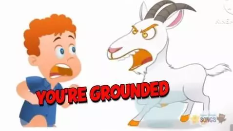AI Video from prompt: goat gets grounded ytp