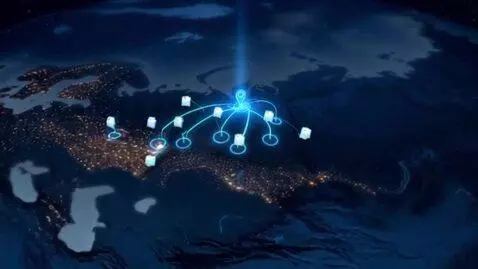 AI Video from prompt: A cinematic aerial view of Russia at night, high