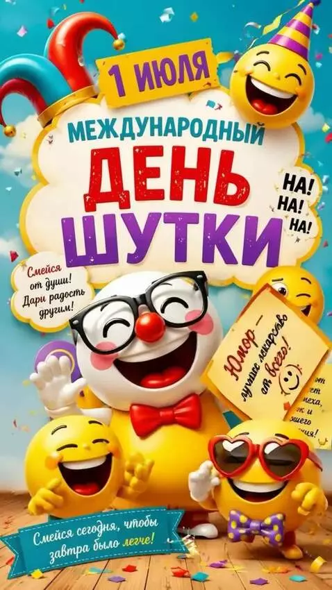 AI Video from prompt: Clawns and emojis move and laugh, and mutlicolor