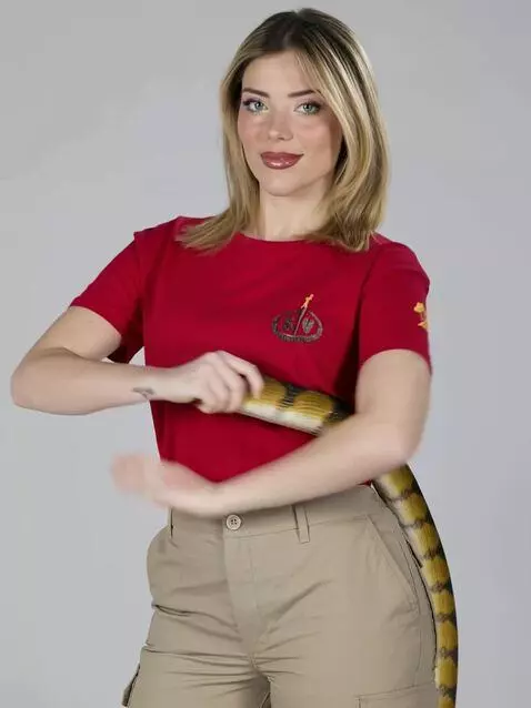 AI Video from prompt: She immediately strips nake while looking at the
