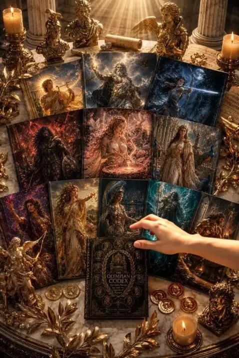 AI Video from prompt: A cinematic mythological sequence set inside a m