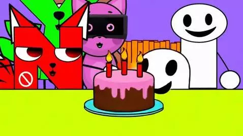AI Video from prompt: Happy birthday stickman! Stickman and friends ea