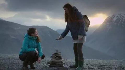 AI Video from prompt: An episode with the atmosphere of mountain climb