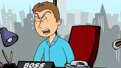 AI Video from prompt: Goanimate  animation. caillou and Boris arguing 