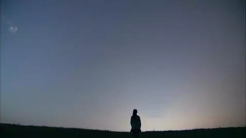AI Video from prompt: the night sky. The camera slowly moves away from