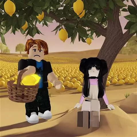 AI Video from prompt: Roblox 3D animation. TheQuariz in lime outfit wa