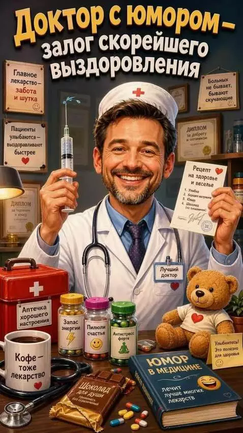 AI Video from prompt: The Doctor moves, smiles and nods