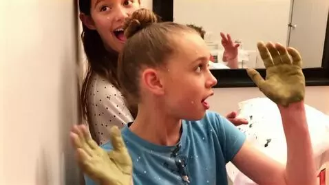 AI Video from prompt: made a mess in kitchen