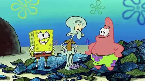 AI Video from prompt: Spongebob and sonic Defeats patrick and squidwar