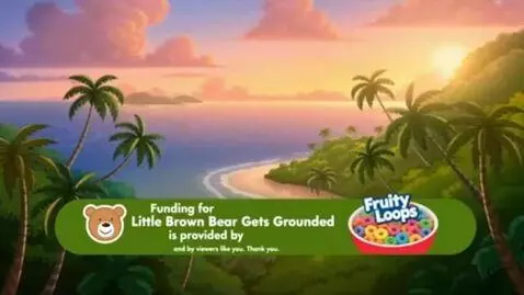 AI Video from prompt: Little Brown Bear Gets Grounded  Series Fruit Lo