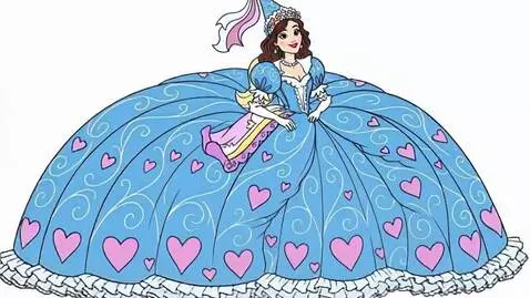 AI Video from prompt: Princess Megan Willaims Windy Dress PSA Commerci