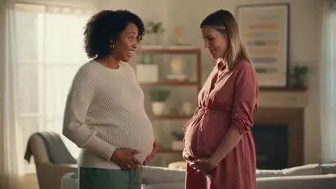 AI Video from prompt: 2girls pregnant