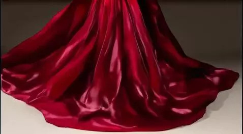 AI Video from prompt: A woman poses from various angles, quickly chang