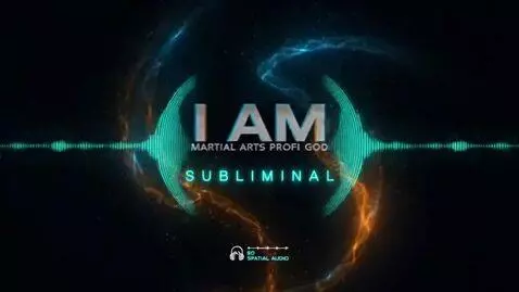 AI Video from prompt: ultra fast i AM MARTIAL ARTS PROFI GOD Sublimina