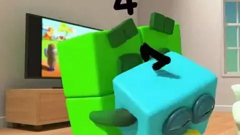 AI Video from prompt: angry number four said "I F*CKING HATE TV!!!!!" 