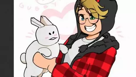 AI Video from prompt: Make Thae Rabit Sing "Gubby this, Gubby that. Gu
