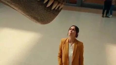 AI Video from prompt: a comical movie scene with various shots of a la
