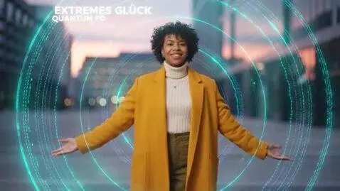AI Video from prompt: „Extremes Glück – Quantum Fortune Field“