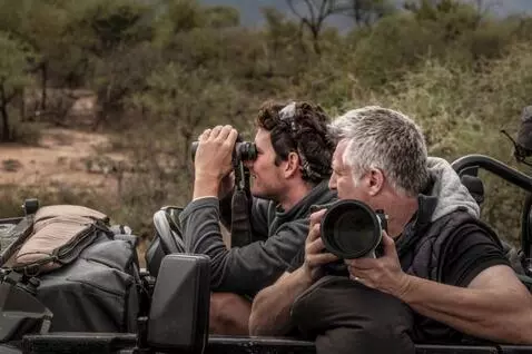 AI Video from prompt: make it capturing wildlife shots . and at the en