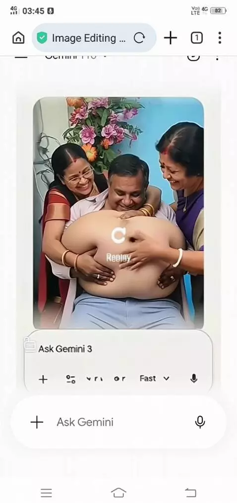 AI Video from prompt: Create a video where one lady is shaking this hu