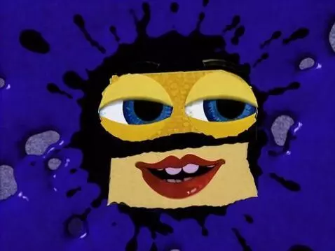 AI Video from prompt: a chaotic remix styled video featuring a talking