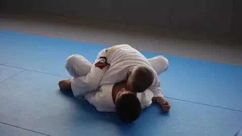 AI Video from prompt: two boys at six years,wearing bjj jackets,white 