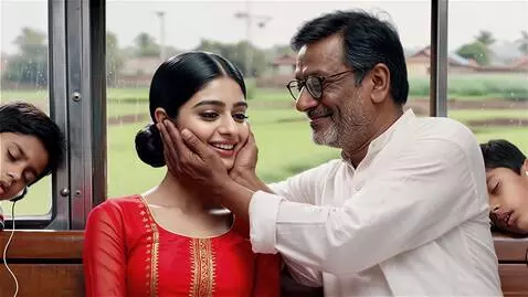 AI Video from prompt: extremely beautiful north Indian college woman, 