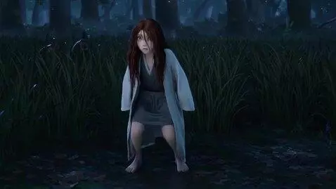 AI Video from prompt: phoenix anime 3d dark forest big grass girl with