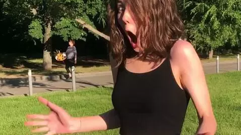 AI Video from prompt: Ahegao makes a face