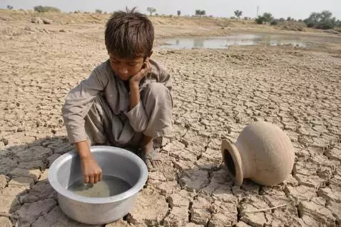AI Video from prompt: We lost the water water is life must be careful 