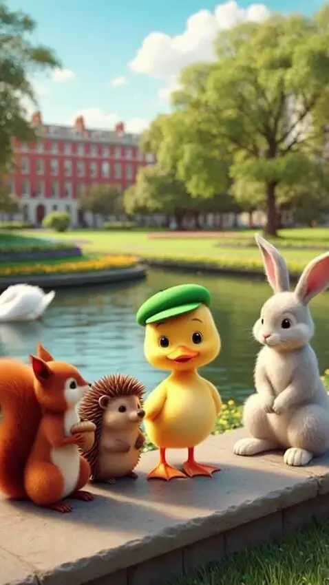 AI Video from prompt: Can you create a video for a children's story ab